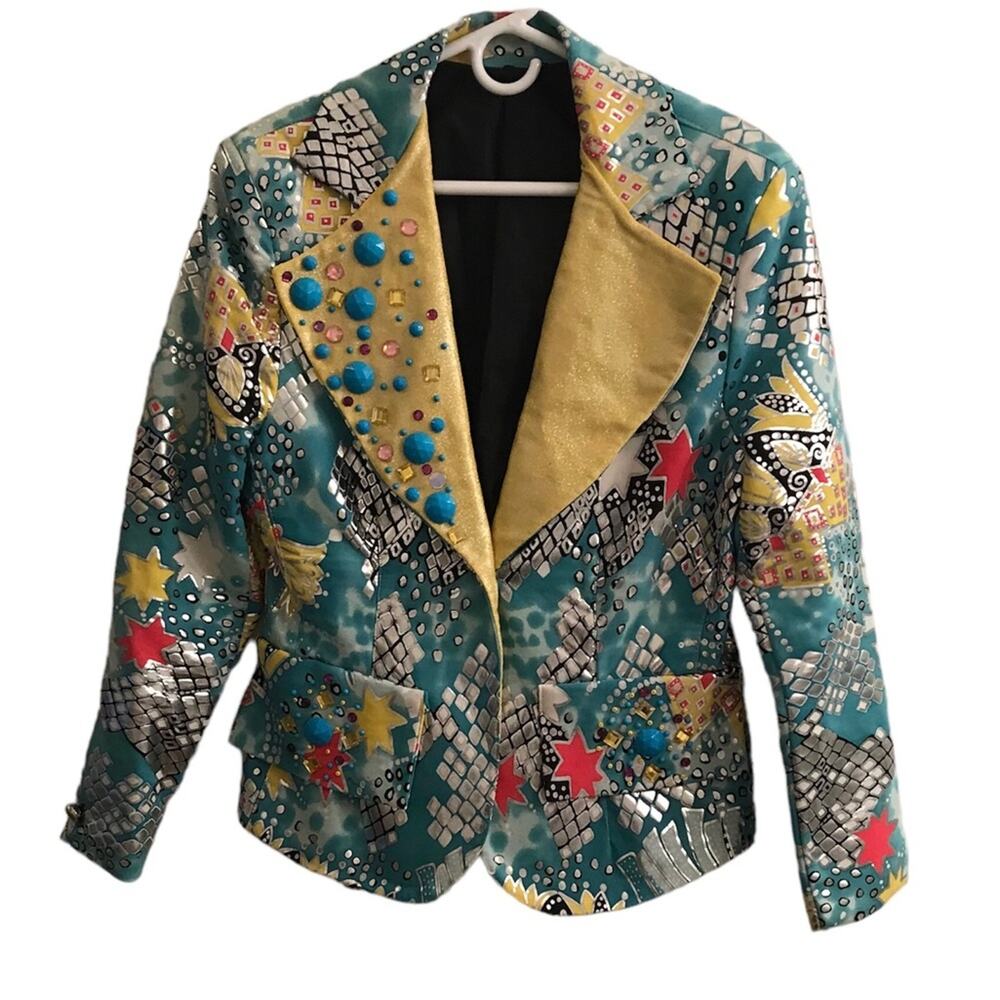 Bejeweled, bedazzled Glitter jacket